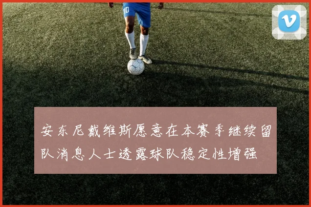 安东尼戴维斯愿意在本赛季继续留队消息人士透露球队稳定性增强